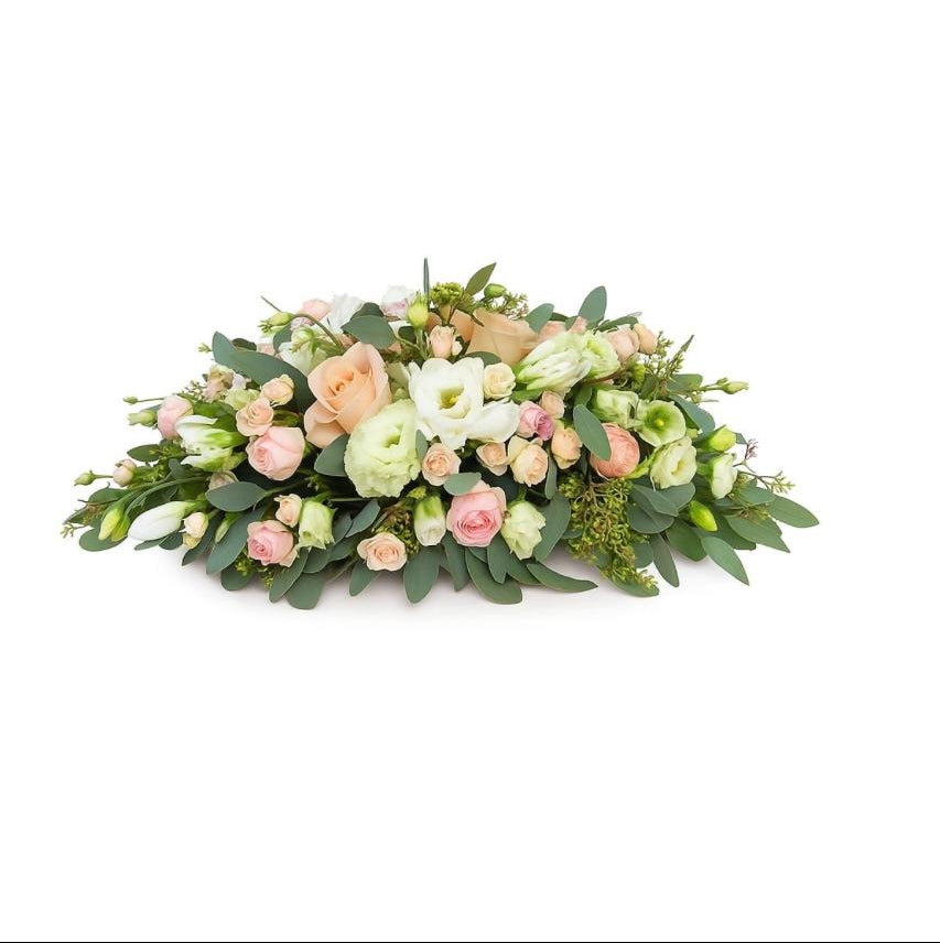 Seasonal Flower Coffin Spray