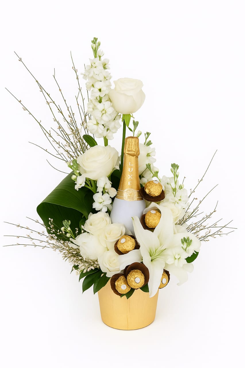 Chocolate, Wine and Flowers